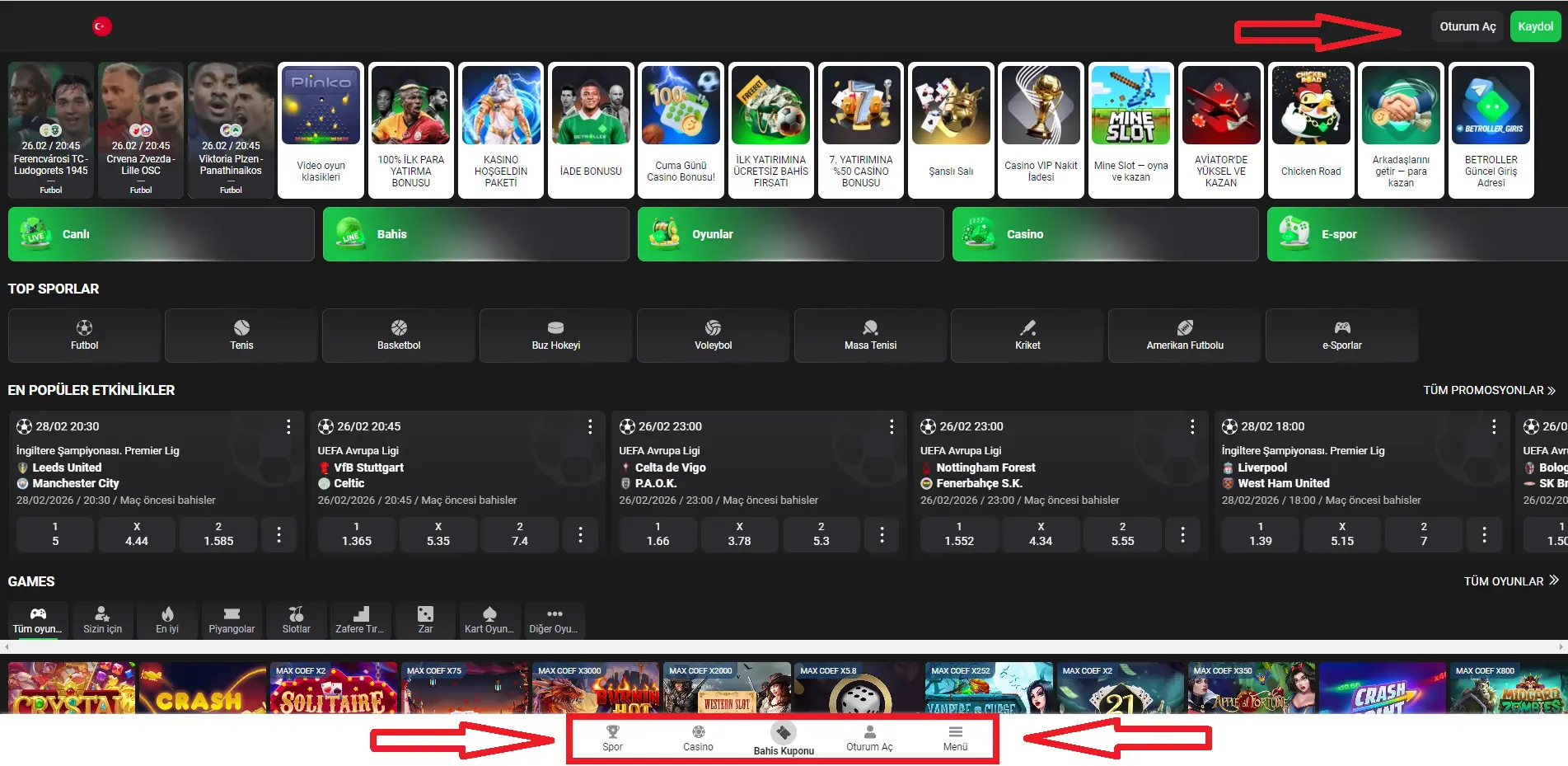 Betroller Uygulaması Betroller Uygulaması