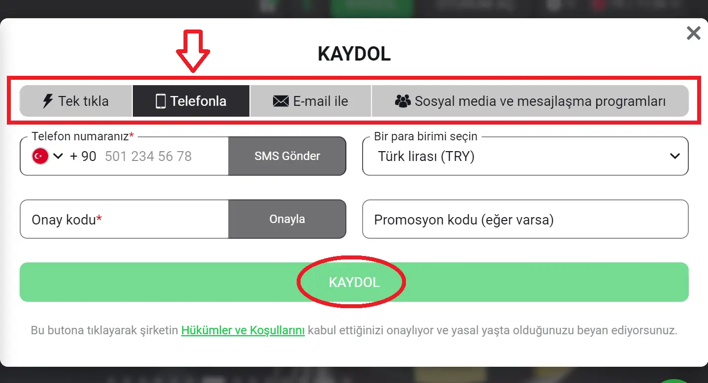 Betroller Giriş Yöntemleri Betroller Giriş Yöntemleri